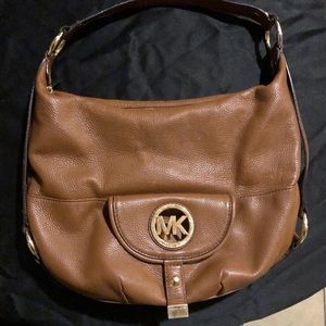 Michael Kors hobo style leather purse